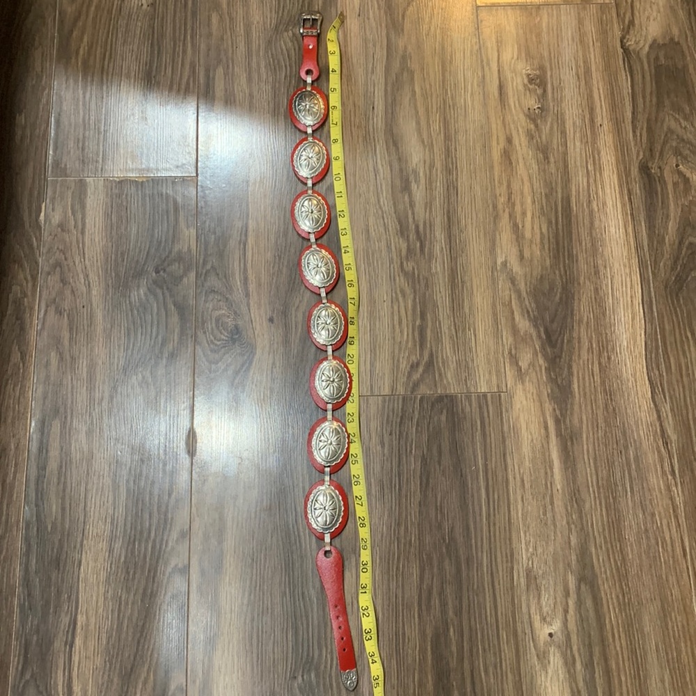 Vintage concho belt